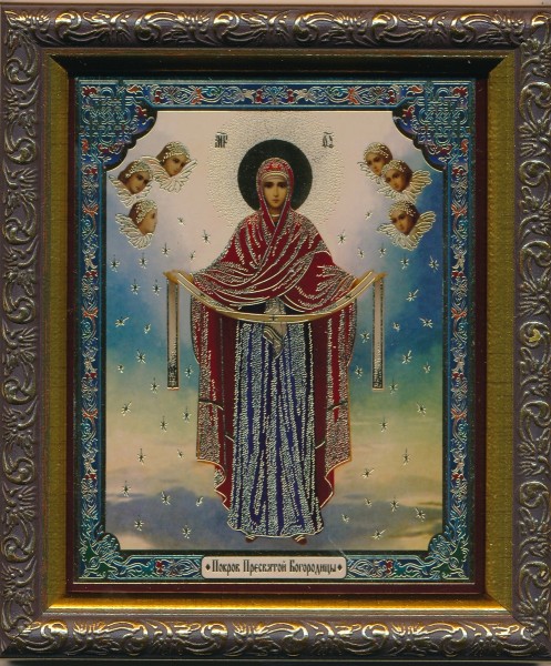 Икона "Покров Пресвятой Богородицы"