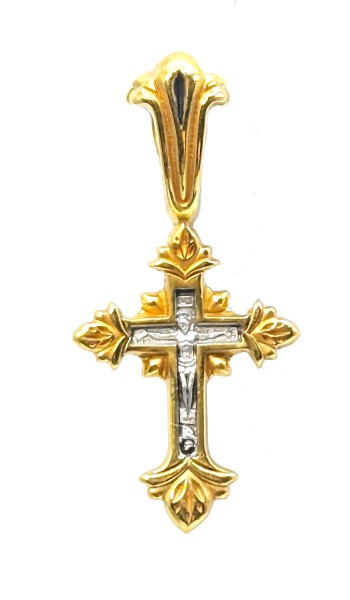 Православный крест: Распятие Христово. Спаси и сохрани.