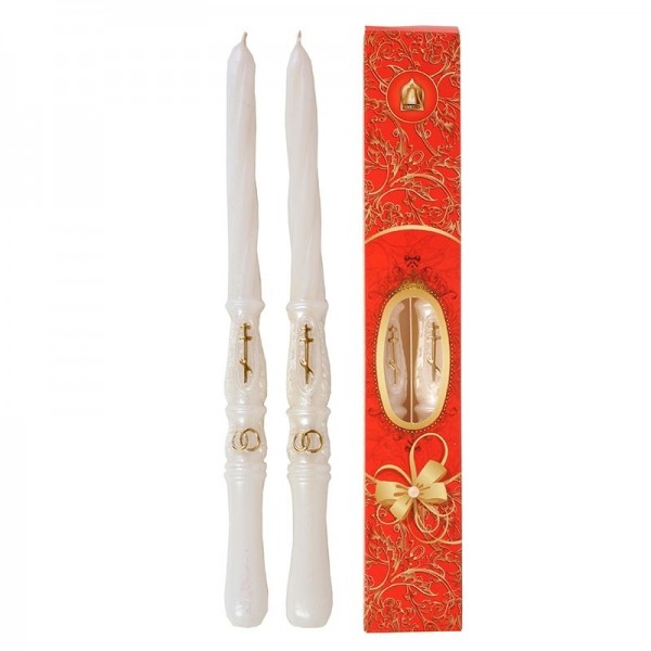 Свечи венчальные, парафиновые