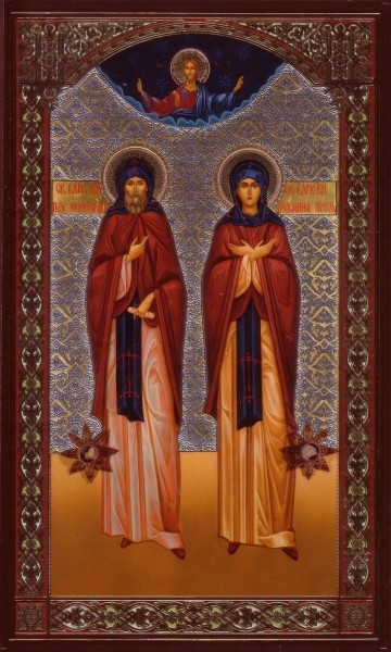 Икона Святой преподобный Петр и Феврония
