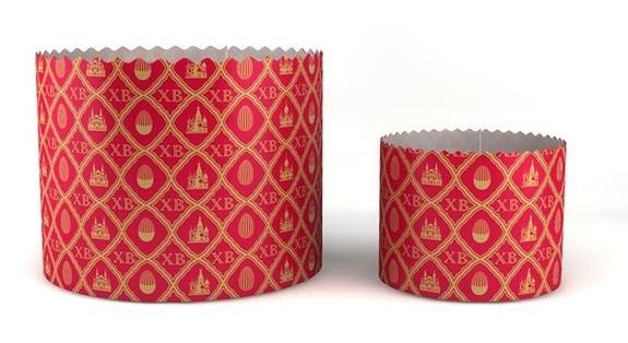 Бумажные формы для кулича 300 гр. 3 шт.