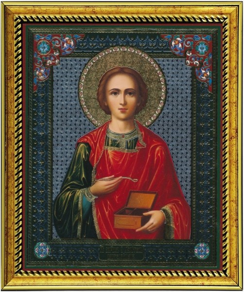 Икона Святой великомученик и целитель Пантелеимон