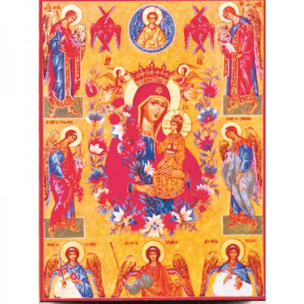 Икона Божией Матери «Неувядаемый цвет»