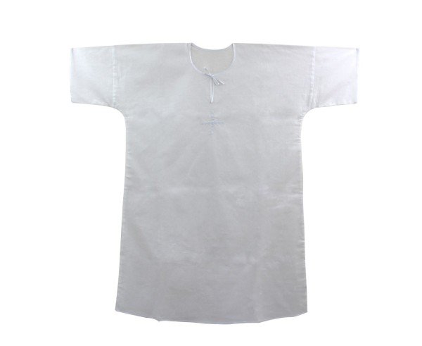 Рубашка крестильная, размер 56-60 (длина 110 см)