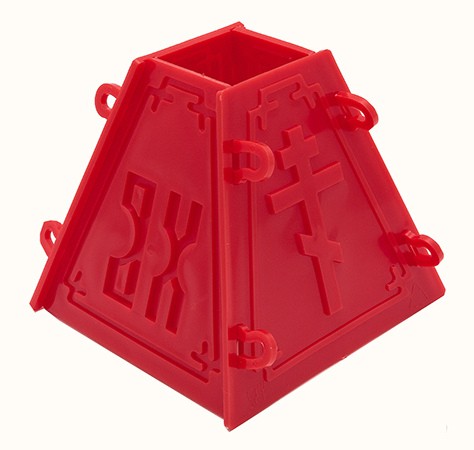 Пасочница для творожной пасхи на 0,9 кг.