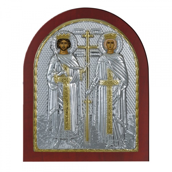 Икона "Святые равноапостольные Константин и Елена"
