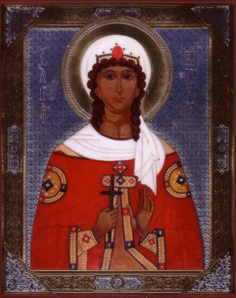 Икона "Святая великомученица Варвара"