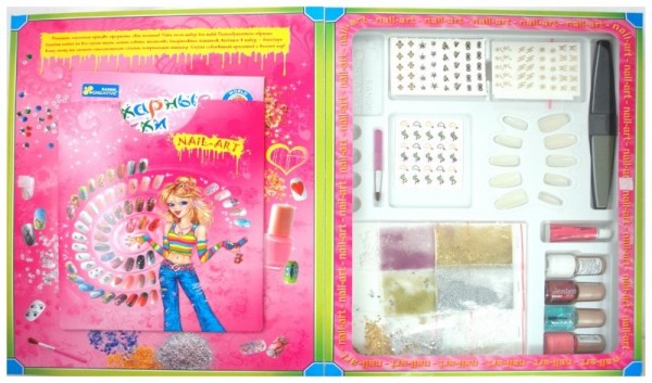 Набор для дизайна ногтей "Шикарные ноготки"