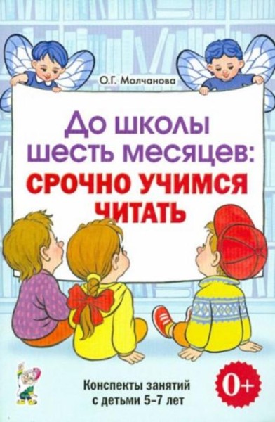 Ольга Молчанова: До школы шесть месяцев. Срочно учимся читать. Планирование работы и конспекты занят