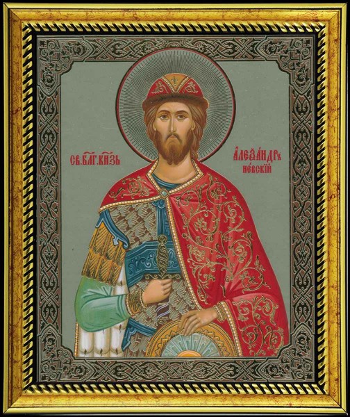 Икона "Святой Александр Невский"
